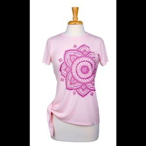 Mandela Mantra side-tie shirt